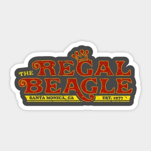 The Regal Beagle Sticker